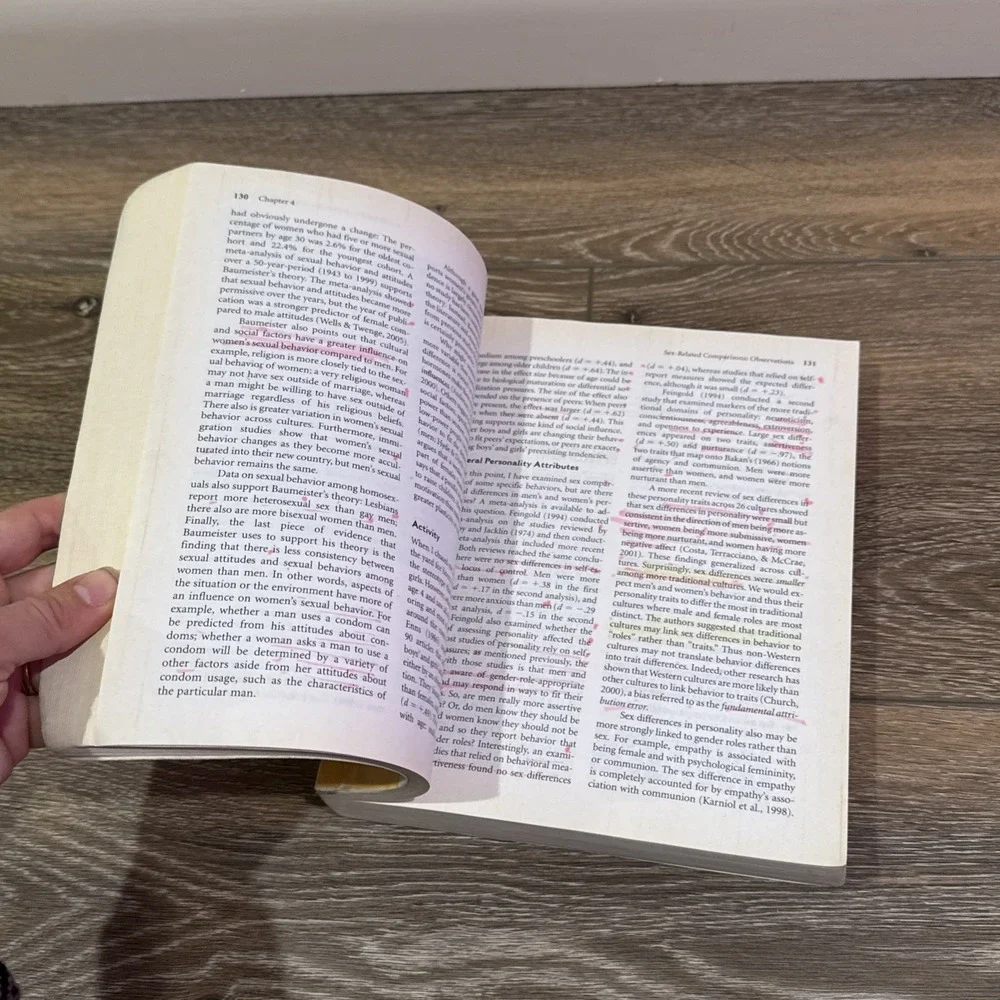 Psychology of Gender by Vicki S. Helgeson‎ (2008) College Textbook - Pearson